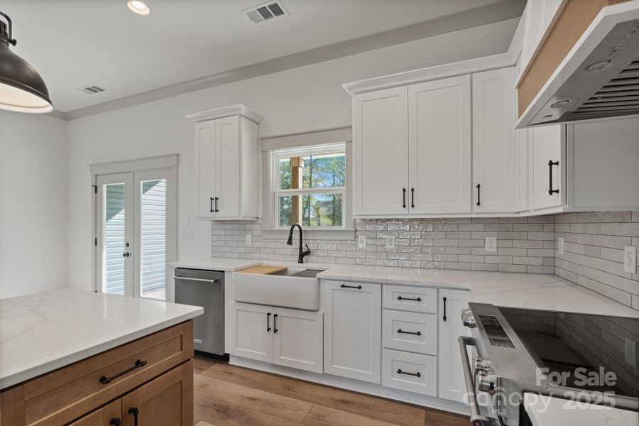 Furnished interior view inside a new home in , Clover (Image 6). Furnished interior view inside a new home in , Clover (Image 6).