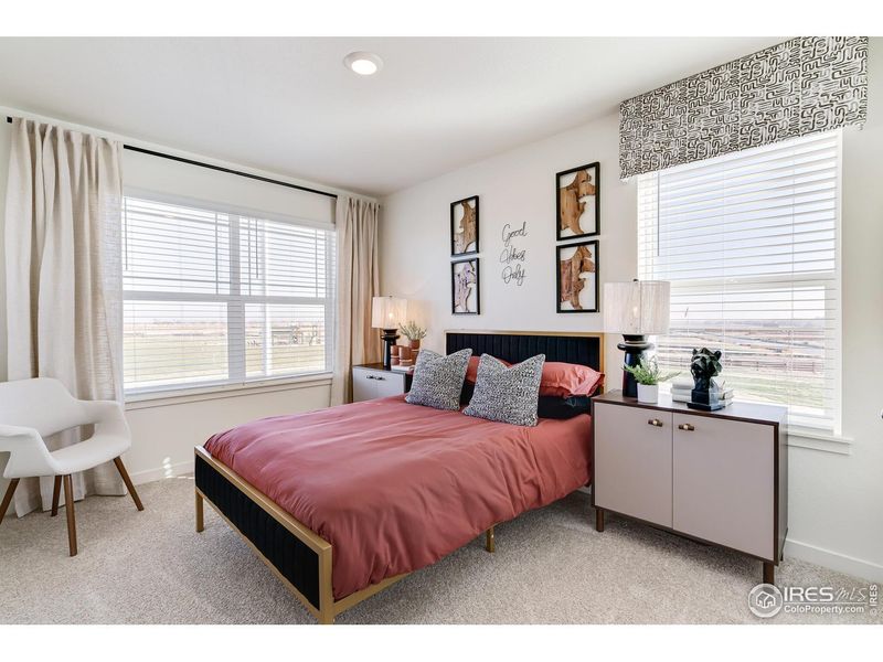 Furnished interior view inside a new home in Revere at Johnstown, Johnstown (Image 9).