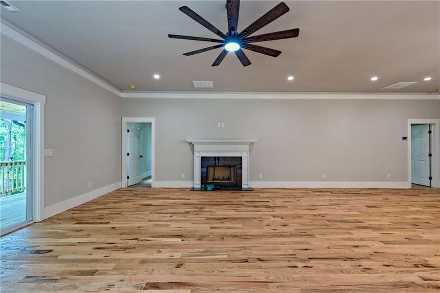 Spacious, unfurnished interior of a new home in , Clayton (Image 89).