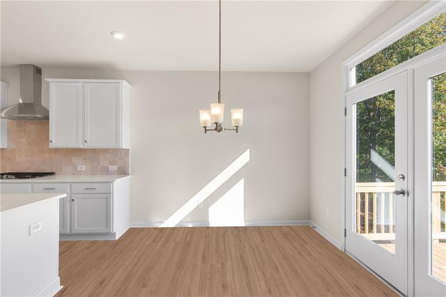 Spacious, unfurnished interior of a new home in The Village at Shallowford, Kennesaw (Image 11). Spacious, unfurnished interior of a new home in The Village at Shallowford, Kennesaw (Image 11).