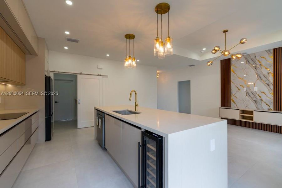 Furnished interior view inside a new home in , Alva (Image 5).