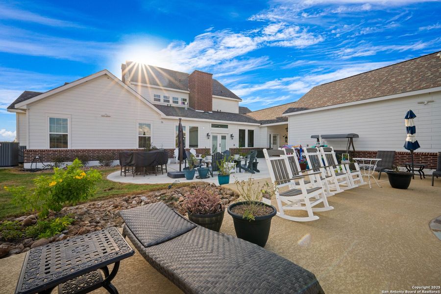 Front exterior of a new home in , Kenedy, TX, highlighting curb appeal (Image 20).