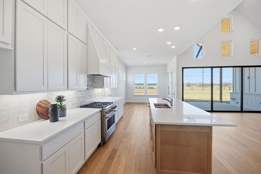Furnished interior view inside a new home in Highland Crossing, Celina (Image 5).
