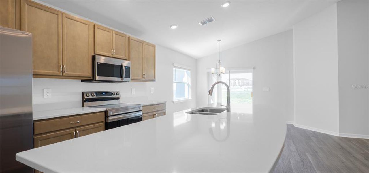 Furnished interior view inside a new home in Lakeside Preserve, Lakeland (Image 4).