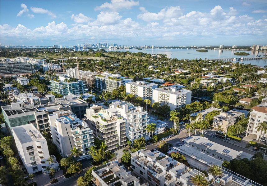 Condo located in Bay Harbor Islands, FL showcasing its design and architecture (Image 3).
