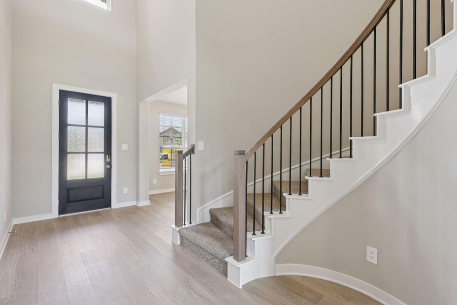 Photo is not of the actual home, but is an inspirational photo of builder’s model home and may depict options, furnishings, and/or decorator features that are not included