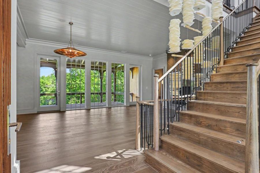 Spacious, unfurnished interior of a new home in , Clarkesville (Image 22).