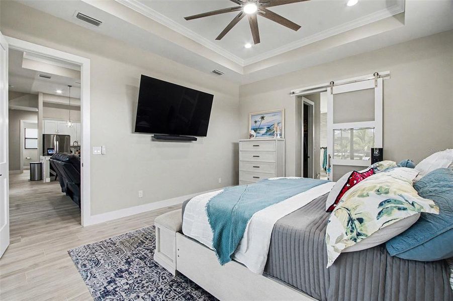 Furnished interior view inside a new home in , Cape Coral (Image 16).