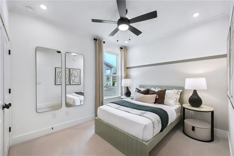 Furnished interior view inside a new home in , Villa Rica (Image 9).