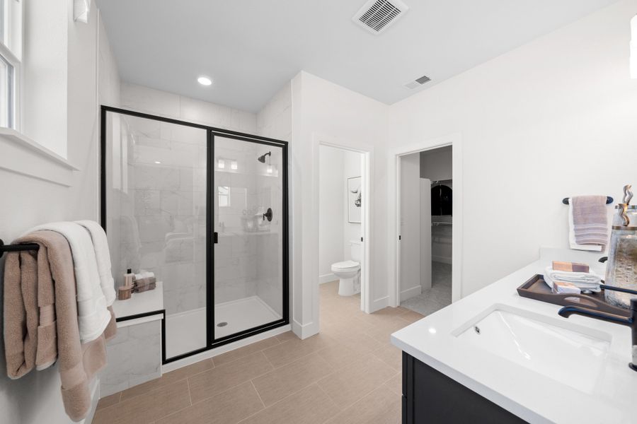 Representative furnished interior of a home built from the 3 by Trumark Homes in Trumark Homes at Sterling Ranch, Littleton (Image 30).