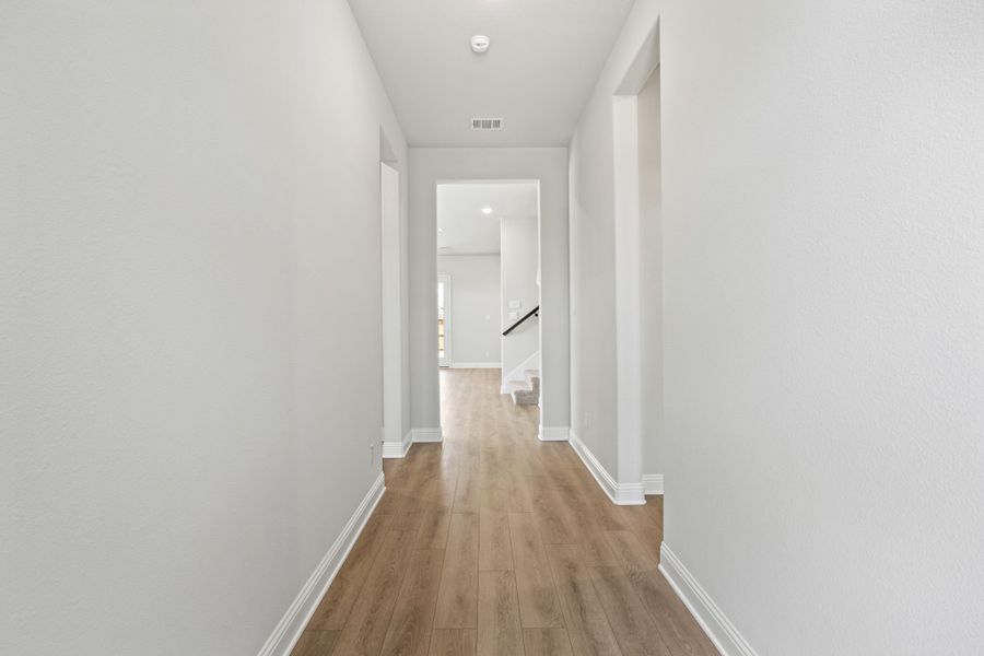 Representative unfurnished interior of a home built from the Janie by Cambridge Homes in Lake Park, Rowlett (Image 26).