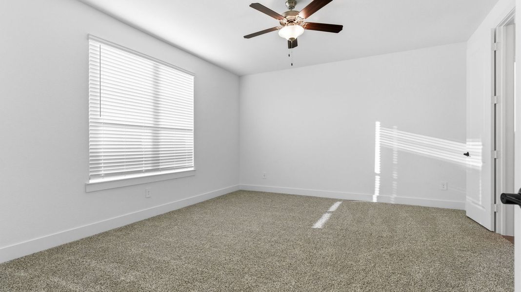 Spacious, unfurnished interior of a new home in Westland Ranch 50' Homesites, League City (Image 19).
