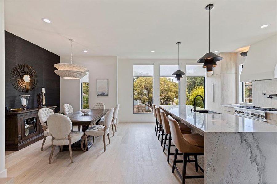 Furnished interior view inside a new home in , Tampa (Image 12).