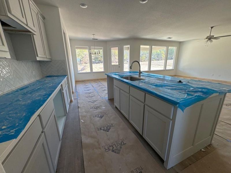 In-progress construction of a new home in Oak Grove Addition, Springtown, TX (Image 6). In-progress construction of a new home in Oak Grove Addition, Springtown, TX (Image 6).