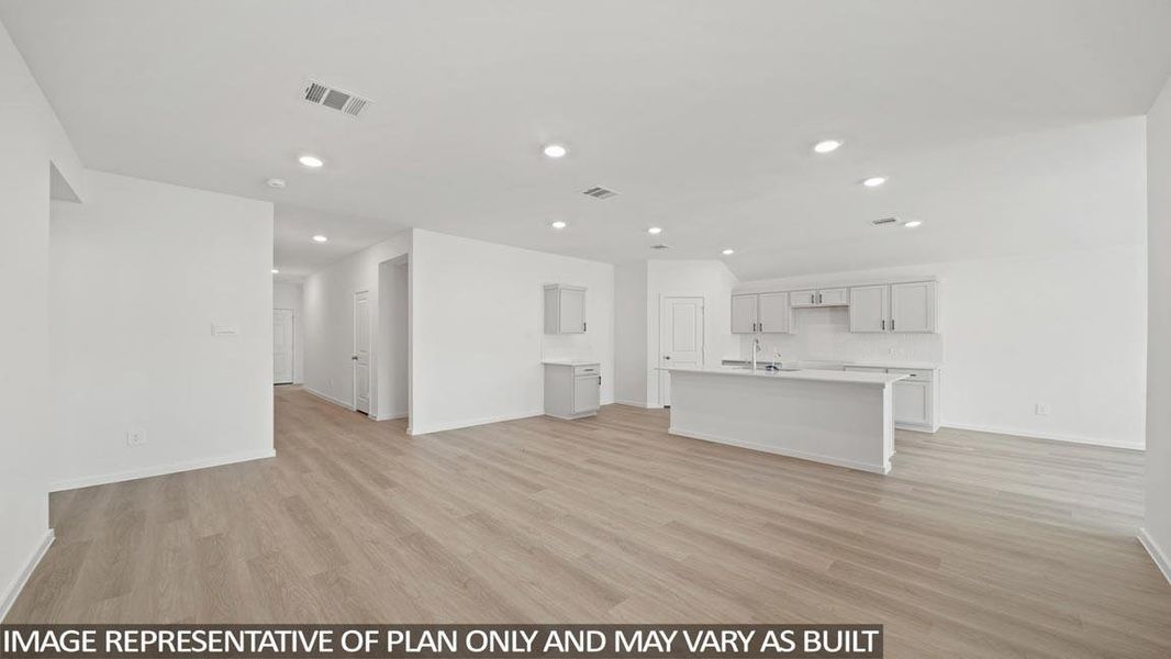 Spacious, unfurnished interior of a new home in The Canopies, Splendora (Image 15).