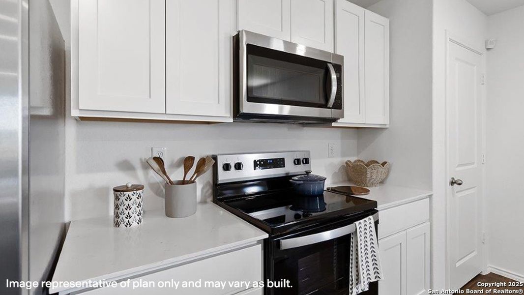 Furnished interior view inside a new home in Avenida, Converse (Image 31).