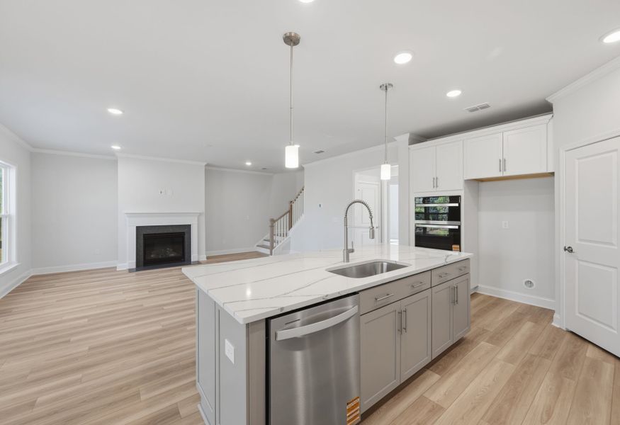 Furnished interior view inside a new home in Carriage Estates, Lexington (Image 8).