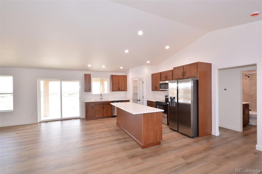 Furnished interior view inside a new home in , Pueblo (Image 9).