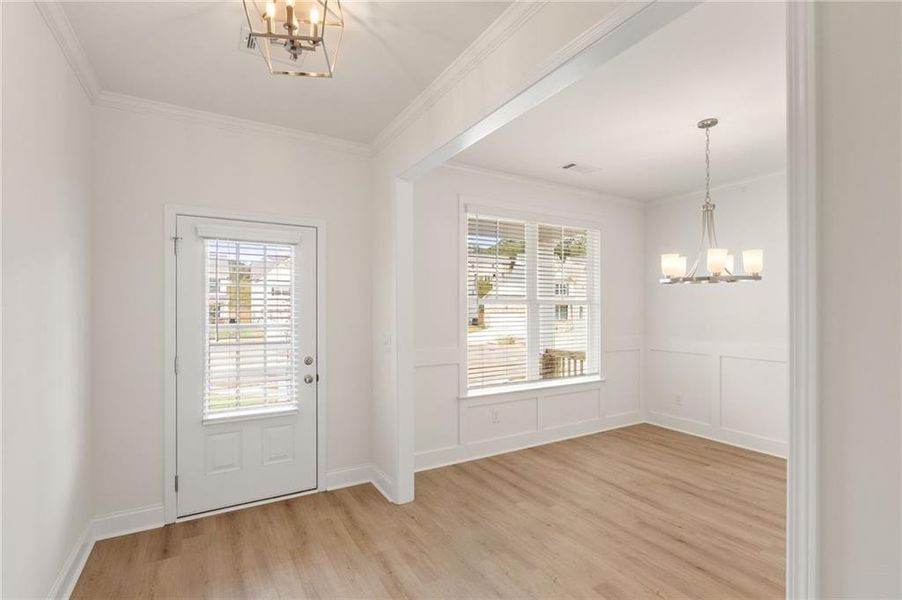 Spacious, unfurnished interior of a new home in Clark Farms, Flowery Branch (Image 18).