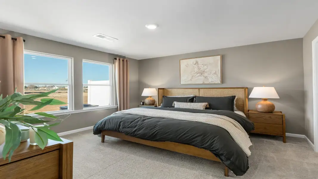 Furnished interior view inside a new home in McKenzie Gardens, Brunswick (Image 14).