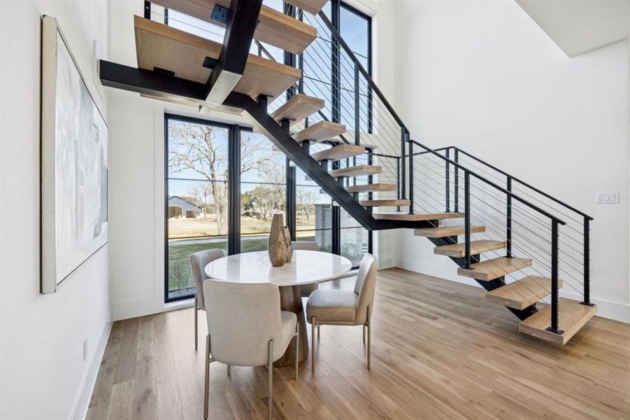 Furnished interior view inside a new home in , Weatherford (Image 17).