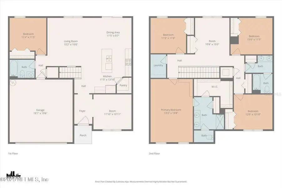 2D floor plan layout of this home in , Palm Coast, FL (Image 7).