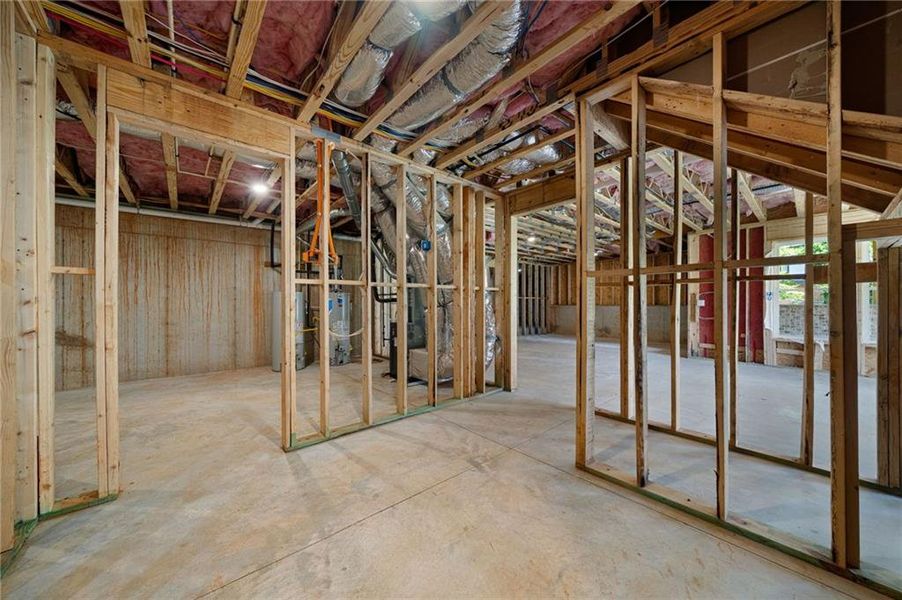 In-progress construction of a new home in , Atlanta, GA (Image 47).
