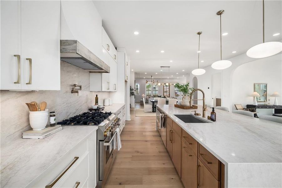 Furnished interior view inside a new home in , Milton (Image 35).