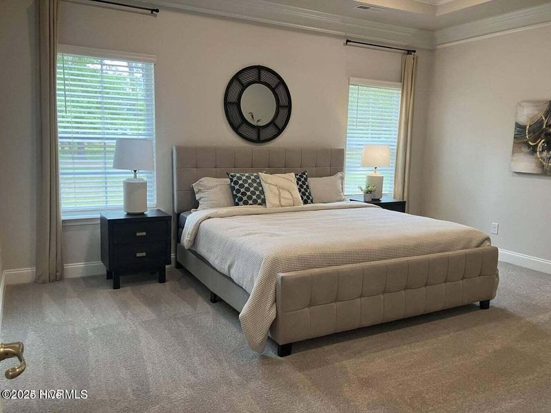 Furnished interior view inside a new home in Fairfield Harbour, New Bern (Image 9).