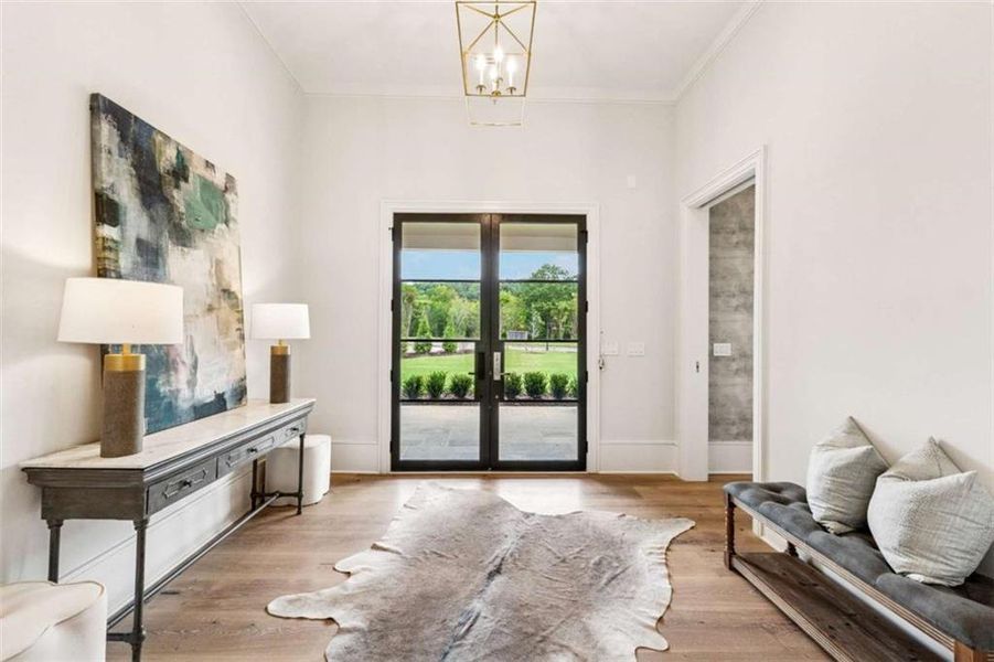 Furnished interior view inside a new home in , Cumming (Image 14). Furnished interior view inside a new home in , Cumming (Image 14).