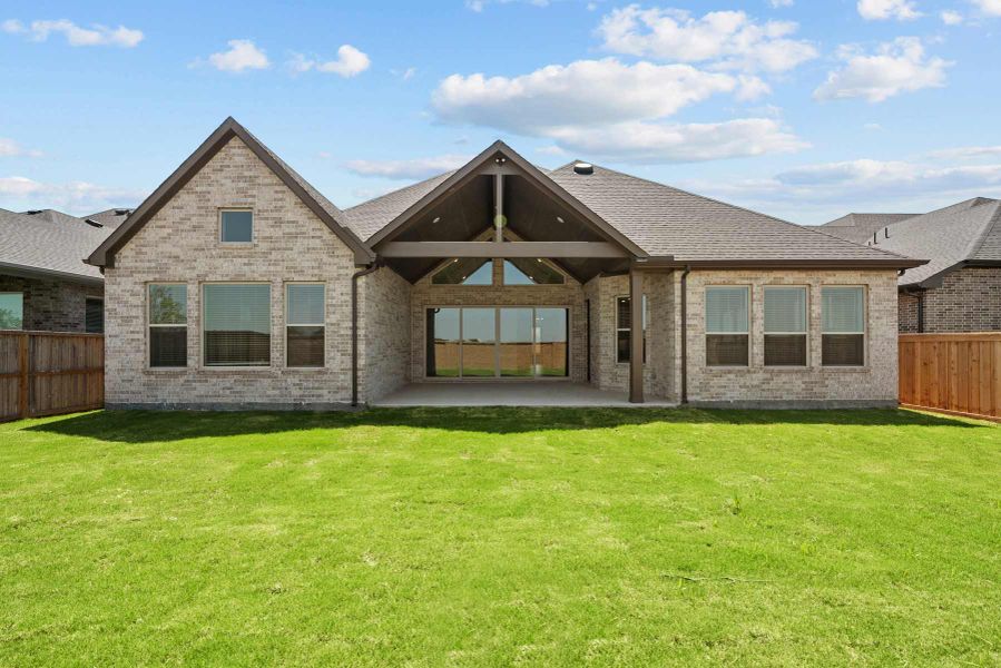 Representative exterior details of a home built from the The Lotus by David Weekley Homes in ARTAVIA 65' Homesites, Conroe (Image 4). Representative exterior details of a home built from the The Lotus by David Weekley Homes in ARTAVIA 65' Homesites, Conroe (Image 4).