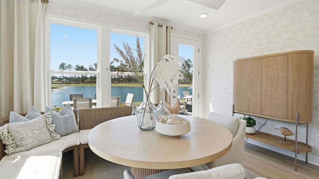 Representative furnished interior of a home built from the Hallmark by Del Webb in Del Webb Point Hope, Charleston (Image 18). Representative furnished interior of a home built from the Hallmark by Del Webb in Del Webb Point Hope, Charleston (Image 18).