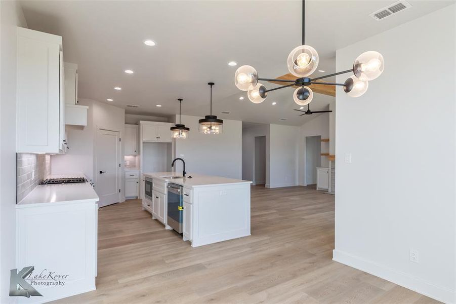 Furnished interior view inside a new home in , Abilene (Image 11). Furnished interior view inside a new home in , Abilene (Image 11).