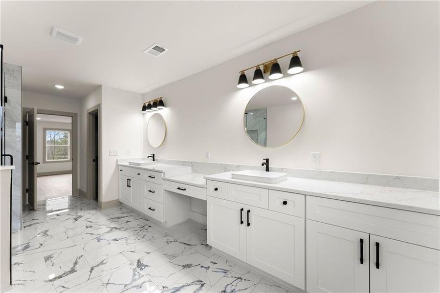 Furnished interior view inside a new home in , Jefferson (Image 9).