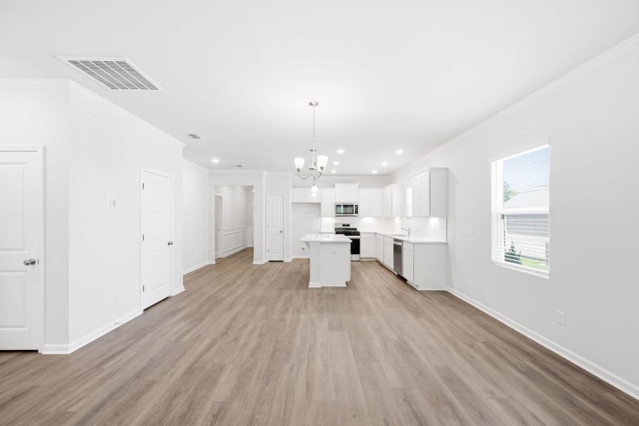 Spacious, unfurnished interior of a new home in Carriage Estates, Lexington (Image 14). Spacious, unfurnished interior of a new home in Carriage Estates, Lexington (Image 14).