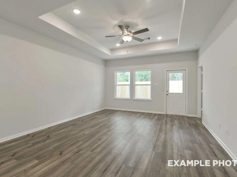 Representative unfurnished interior of a home built from the The Frio F by Davidson Homes LLC in Spring Branch Crossing, Conroe (Image 16).