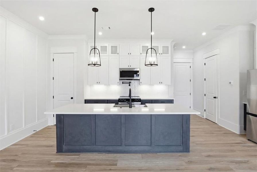 Furnished interior view inside a new home in , Braselton (Image 4).