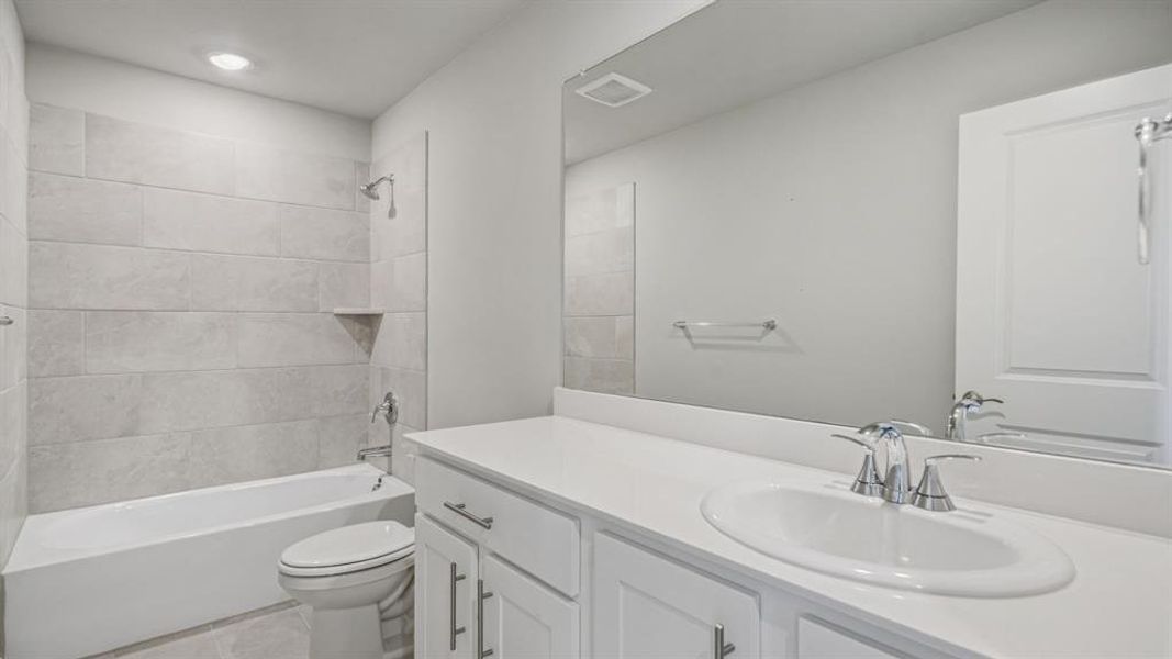 Photo is not of the actual home, but is an inspirational photo of builder’s model home and may depict options, furnishings, and/or decorator features that are not included.