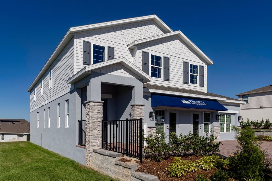 Wekiva elevation 3 with optional stone