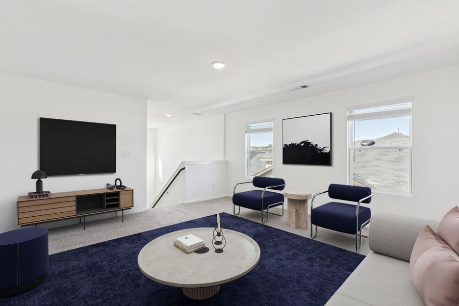 Furnished interior view inside a new home in Montgomery Bend, Montgomery (Image 17).