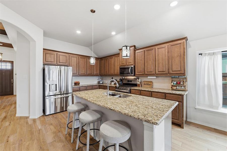 Furnished interior view inside a new home in Silo Mills - Select Series, Joshua (Image 29).