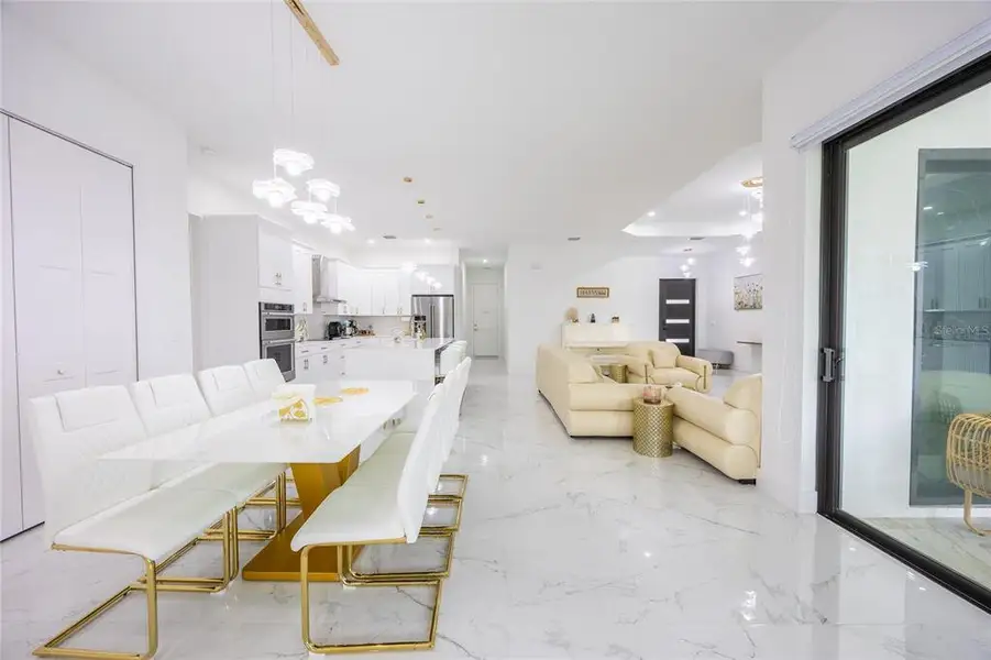Furnished interior view inside a new home in , Lehigh Acres (Image 9).