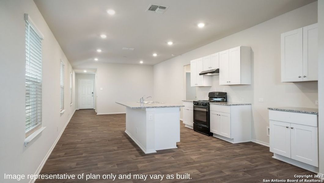 Furnished interior view inside a new home in , San Antonio (Image 7). Furnished interior view inside a new home in , San Antonio (Image 7).