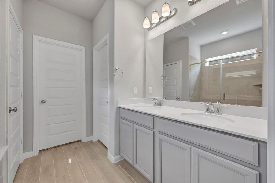 Photo is not of the actual home, but is an inspirational photo of builder’s model home and may depict options, furnishings, and/or decorator features that are not included