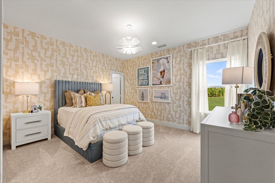 Representative furnished interior of a home built from the Ashbourne by Windsor Homes in Nelson Lake Estates, Rockwall (Image 46).