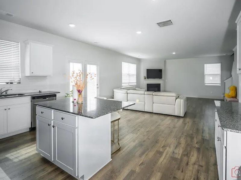 Furnished interior view inside a new home in , Cumming (Image 12).