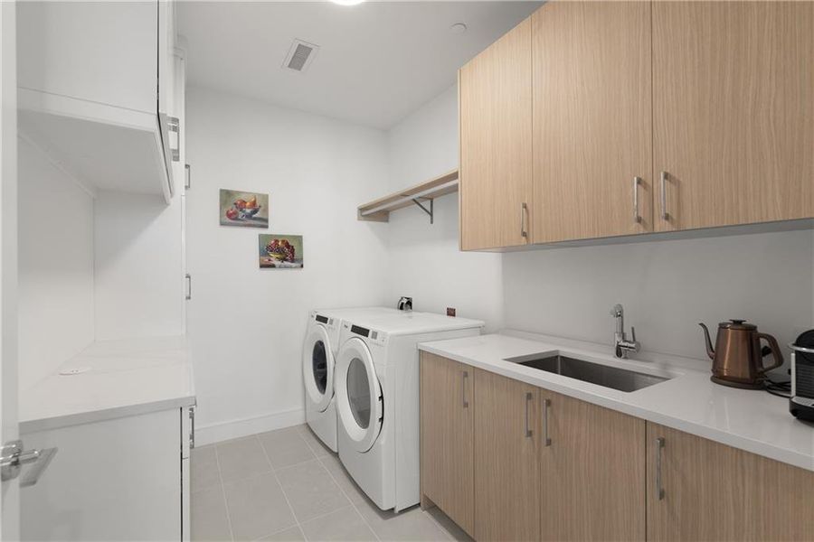 Furnished interior view inside a new home in The Dillon Buckhead, Atlanta (Image 63).
