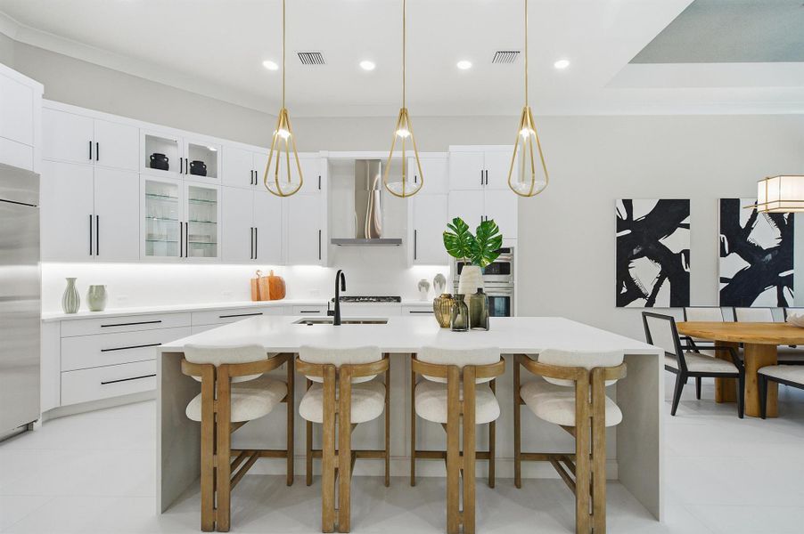 Spacious, unfurnished interior of a new home in The Strand, Vero Beach (Image 38).