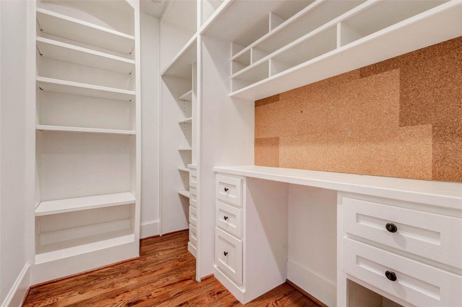 LARGE STORAGE CLOSET ON FIRST FLOOR NEXT TO BEDROOM