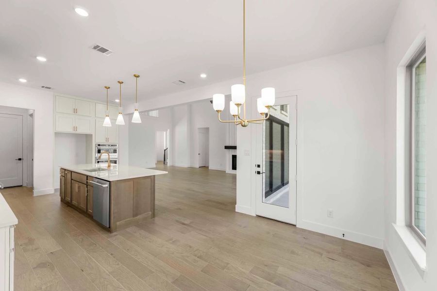 Open Kitchen-Dining Room Representative Photo